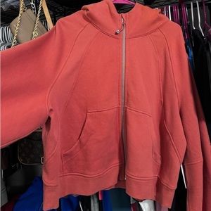 lululemon cropped oversized full zip scuba